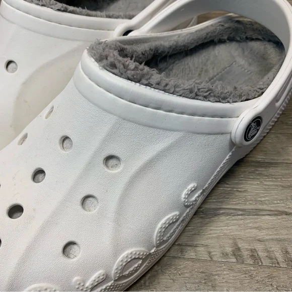 CROCS Classic Clogs Faux Fur Lined Slingback Unisex - Picture 4 of 11